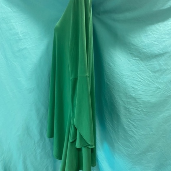 Alfani Green Tunic Top with Flared Sleeves - Picture 9 of 10